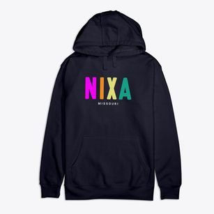 Nixa Missouri Color Pop Premium Cotton Hoodie