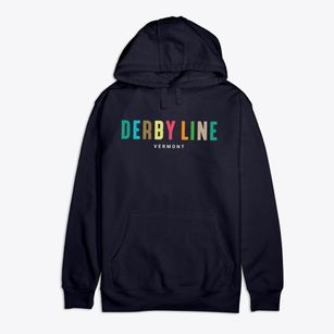 Derby Line Vermont Color Pop Premium Cotton Hoodie