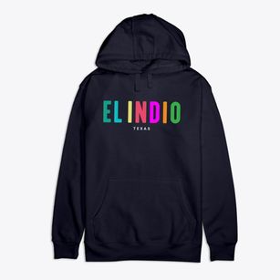 El Indio Texas Color Pop Premium Cotton Hoodie