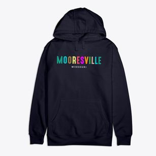 Mooresville Missouri Color Pop Premium Cotton Hoodie