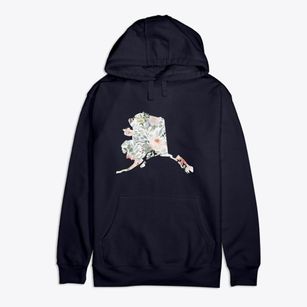  Alaska Spring Dream Premium Cotton Hoodie