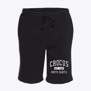 Crocus North Dakota Classic Established Fleece Shorts