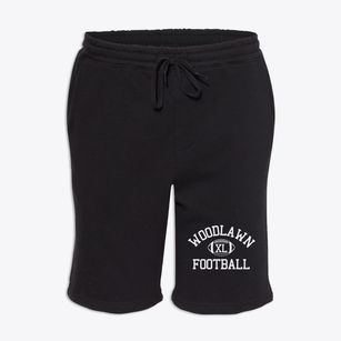 Woodlawn High School Classic Football Fleece Shorts