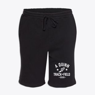 A Quinn Jones Center Track and Field Fleece Shorts