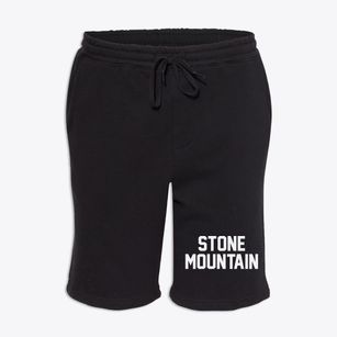 Stone Mountain Georgia Classic Block Fleece Shorts