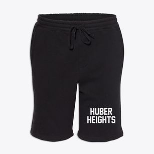 Huber Heights Ohio Classic Block Fleece Shorts