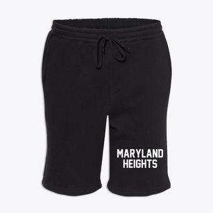 Maryland Heights Missouri Classic Block Fleece Shorts