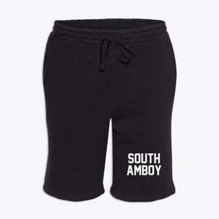 South Amboy New Jersey Classic Block Fleece Shorts
