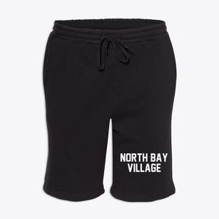 North Bay Village Florida Classic Block Fleece Shorts