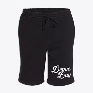 Depoe Bay Oregon Vintage Team Fleece Shorts