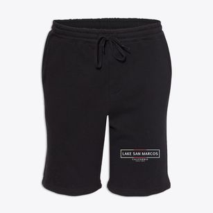 Lake San Marcos California Artbox Fleece Shorts