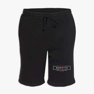 Marietta North Carolina Artbox Fleece Shorts