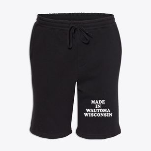 Wautoma Wisconsin Classic 70s Fleece Shorts