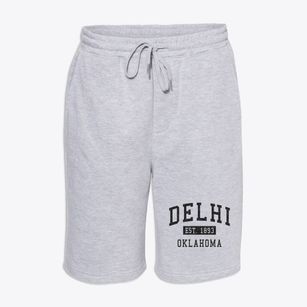 Delhi Oklahoma Classic Established Fleece Shorts