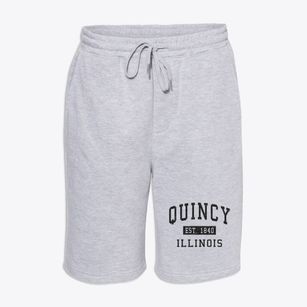 Quincy Illinois Classic Established Fleece Shorts