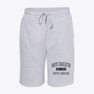 North Charleston South Carolina Classic Established Fleece Shorts