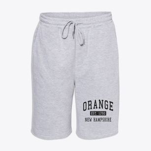 Orange New Hampshire Classic Established Fleece Shorts
