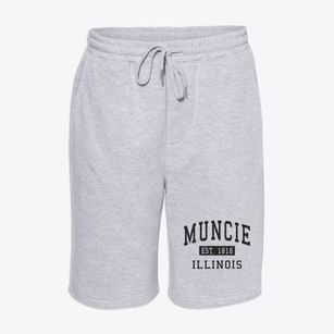 Muncie Illinois Classic Established Fleece Shorts