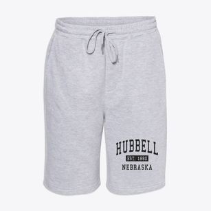 Hubbell Nebraska Classic Established Fleece Shorts