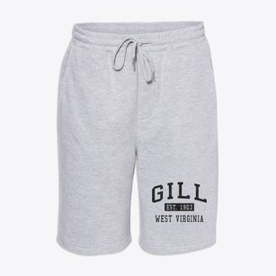 Gill West Virginia Classic Established Fleece Shorts