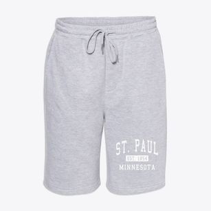 St. Paul Minnesota Classic Established Fleece Shorts