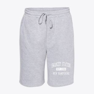 Swanzey Station New Hampshire Classic Established Fleece Shorts