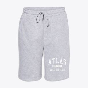 Atlas West Virginia Classic Established Fleece Shorts