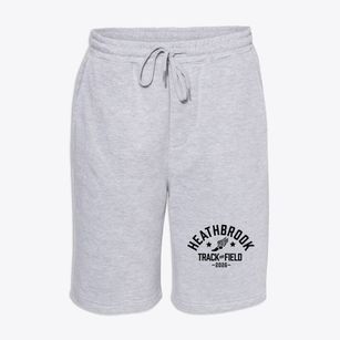 Heathbrook Elementary School Track and Field Fleece Shorts