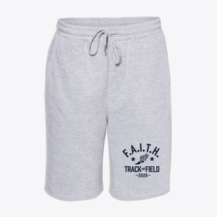 F.a.i.t.h. Homeschool Track and Field Fleece Shorts