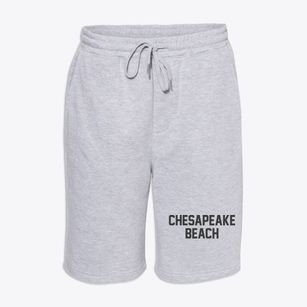 Chesapeake Beach Maryland Classic Block Fleece Shorts