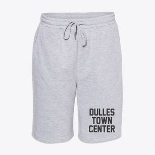 Dulles Town Center Virginia Classic Block Fleece Shorts