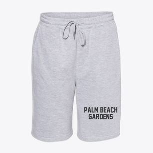 Palm Beach Gardens Florida Classic Block Fleece Shorts