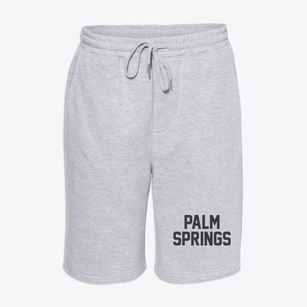 Palm Springs California Classic Block Fleece Shorts