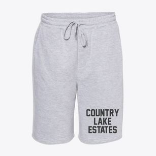 Country Lake Estates New Jersey Classic Block Fleece Shorts