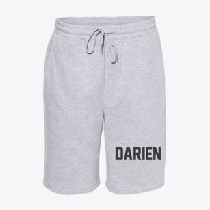 Darien Connecticut Classic Block Fleece Shorts