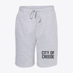 City Of Creede Colorado Classic Block Fleece Shorts