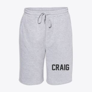 Craig Nebraska Classic Block Fleece Shorts