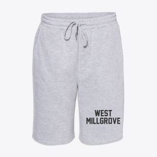 West Millgrove Ohio Classic Block Fleece Shorts