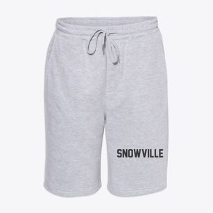 Snowville Utah Classic Block Fleece Shorts