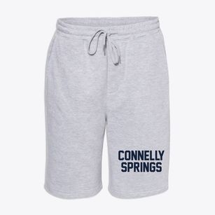 Connelly Springs North Carolina Classic Block Fleece Shorts