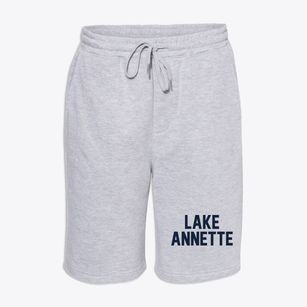 Lake Annette Missouri Classic Block Fleece Shorts