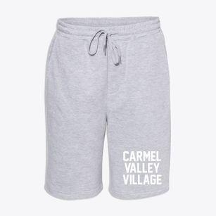 Carmel Valley Village California Classic Block Fleece Shorts
