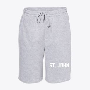 St. John North Dakota Classic Block Fleece Shorts