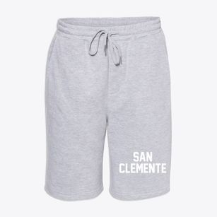 San Clemente California Classic Block Fleece Shorts
