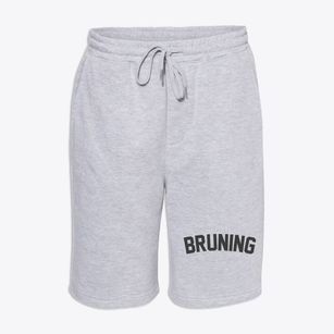 Bruning Nebraska Classic Curve Fleece Shorts