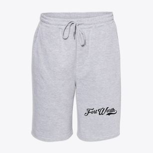 Fort Worth Texas Vintage Team Fleece Shorts