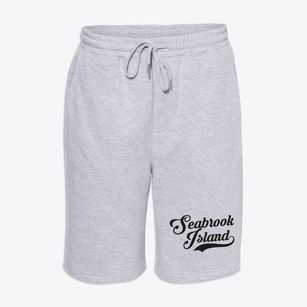 Seabrook Island South Carolina Vintage Team Fleece Shorts