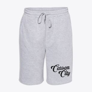 Carson City Michigan Vintage Team Fleece Shorts