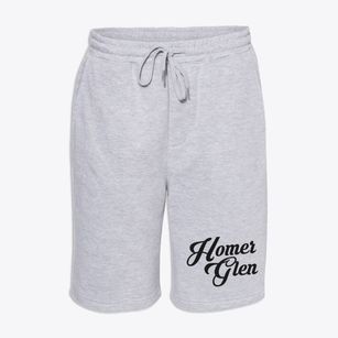 Homer Glen Illinois Vintage Team Fleece Shorts