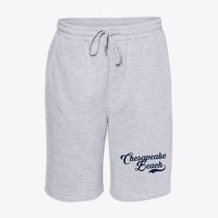 Chesapeake Beach Maryland Vintage Team Fleece Shorts